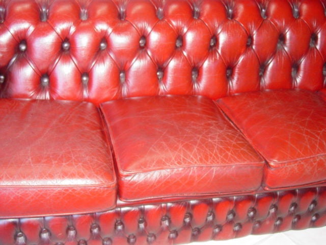 English 1930s Chesterfield Settee. 1