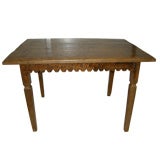 Antique Walnut  French Country Farm Table