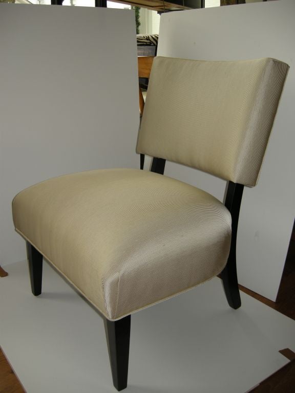 Pair, Generously Scaled Hollywood Chairs
