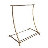 Faux Bamboo  / Metal Blanket Stand