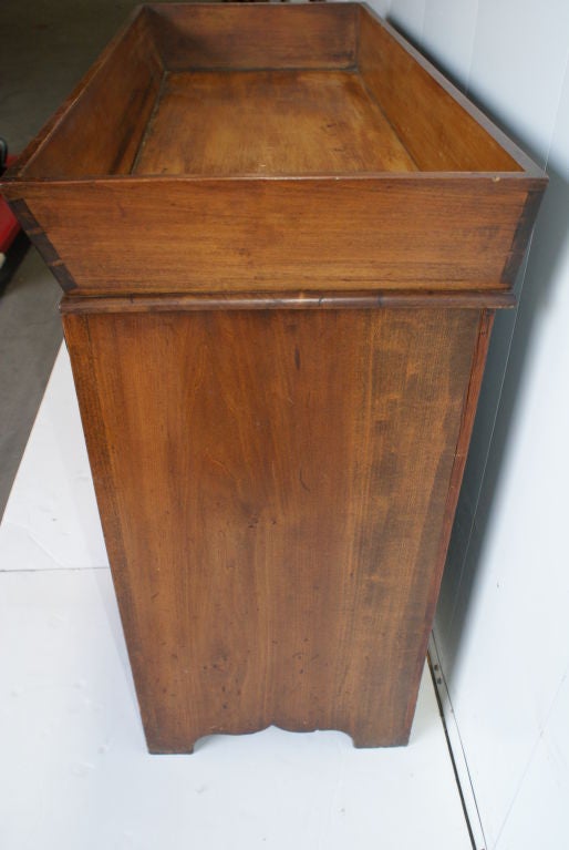 Very useful Antique Pine Dry sink.With two interior storage levels,two opening top drawers,and great storage area on the top,about 5 inches deep,removable well.