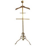 Vintage For Dad ! Classic Brass Valet-Suit Stand