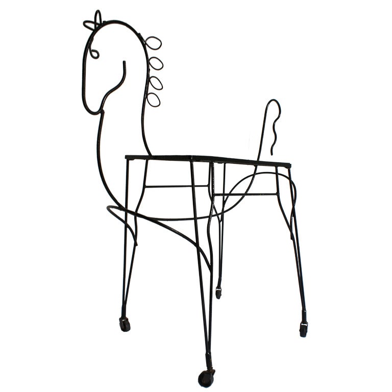 Frederick Weinberg , Iconic Horse Table/Cart