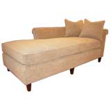 Luxurious Pair of  1950s Baker Chaise Lounge/Sofa