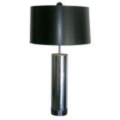 1970 Chrome Cylinder Lamp 9