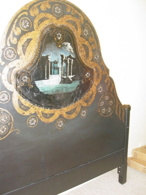 Incredible Venetian Style Bed/ Headboard 2