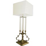 Vintage Elegant Solid Brass Stiffel Table Lamp
