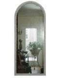 Charming Tall Antique- Painted French Mirror.