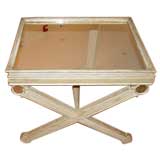 Charming French Mirrored Tray Table