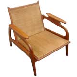 Pair, Kagan-style Modernist Chairs