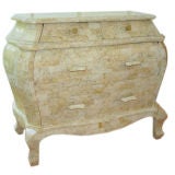 Rare Venetian Bombe Marble Commodes/Night Stands