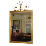 A Large French gilt Decorative Mirror