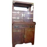 Vintage Great Small Home Office - Narrow Arts & Crafts  Cabinet
