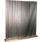 Monel and Bronze Wall of Sound Sonambient by Val Bertoia