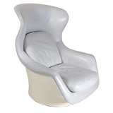 Outstanding Molded Mod Lounge Chair