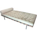 Vintage Knoll Mies van Der Rohe Barcelona Daybed in Custom Leather