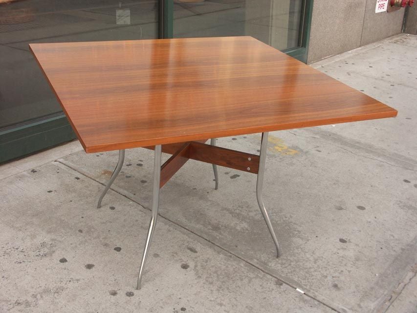 20th Century Rare George Nelson Swag Leg Dining Table    1 of 20 Made