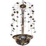 Fabulous Brass Chandelier by Paavo Tynell