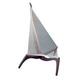 A Graceful Harp Chair by Jorgen Hovelskov