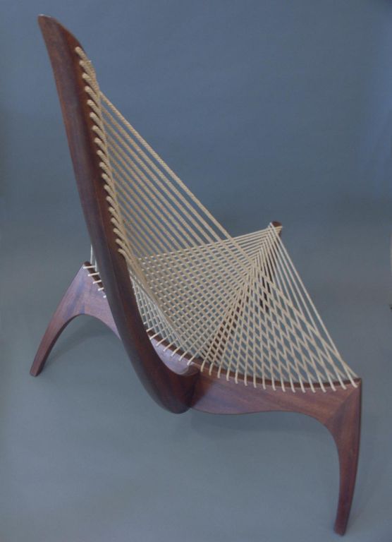 A Graceful Harp Chair by Jorgen Hovelskov 2