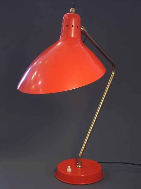 French A Dynamic Adjustable Desk Lamp by Disderot