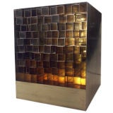 Fantastic Illuminated Cube sculpture by Aiko Miyawaki