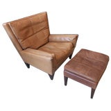 Illum Wikkelso Lounge Chair and Ottoman