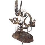 Incredible Paul Evans Brutal Sculpture