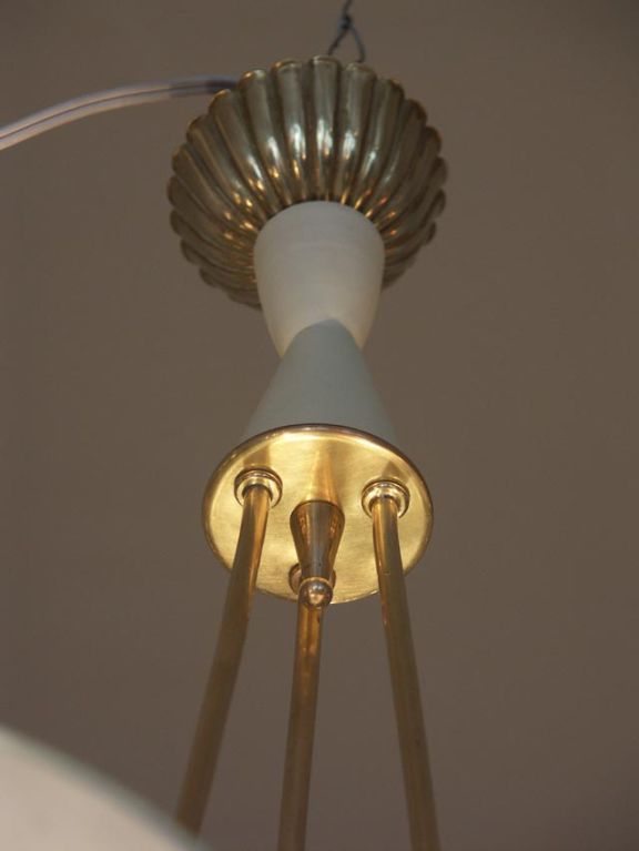 Lovely Italian Glass Cluster Ceiling Lamp 2 available 1