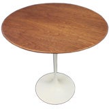 Walnut Occasional Table by Eero Saarinen for Knoll