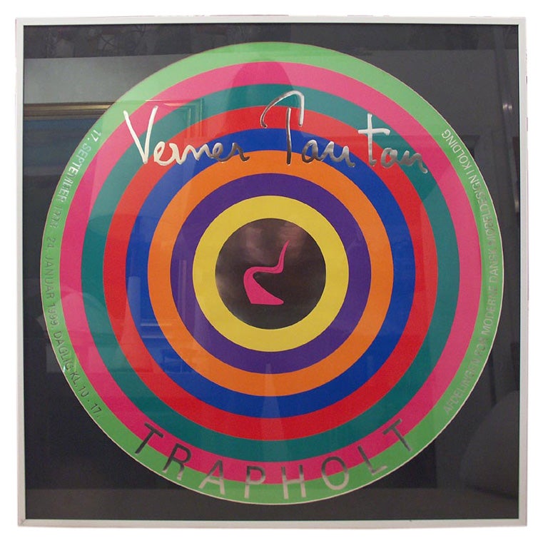 Verner Panton Exhibition Poster, Trapholt Museum 1999