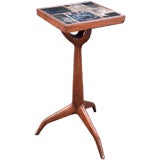 Remarquable table à carreaux Dunbar Tiffany
