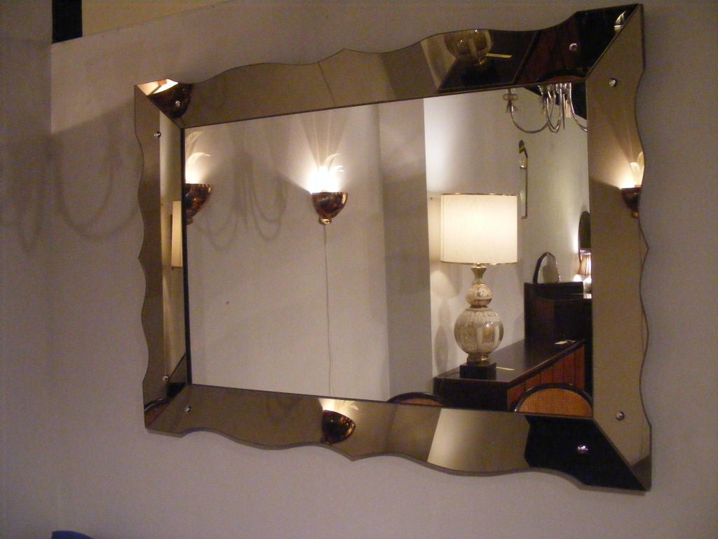 Large 1950's Mirror