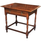 William and Mary Oak Side Table William and Mary Oak Side Table