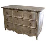 Painted Three Drawer Chest
