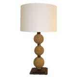 Wooden Ball Lamp