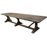 Long Trestle Table