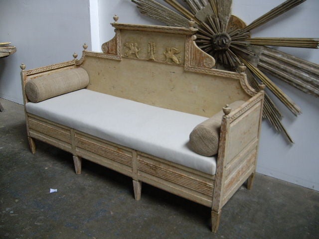 Swedish Neoclassical Bench/Sofa