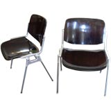 Pair of Castelli Stacking Chairs