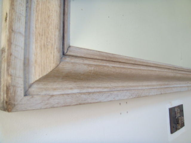 Oak Framed Mirror