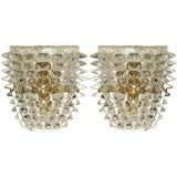 Pair of Glass sconces