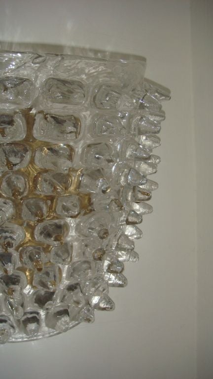 Pair of Glass sconces 2