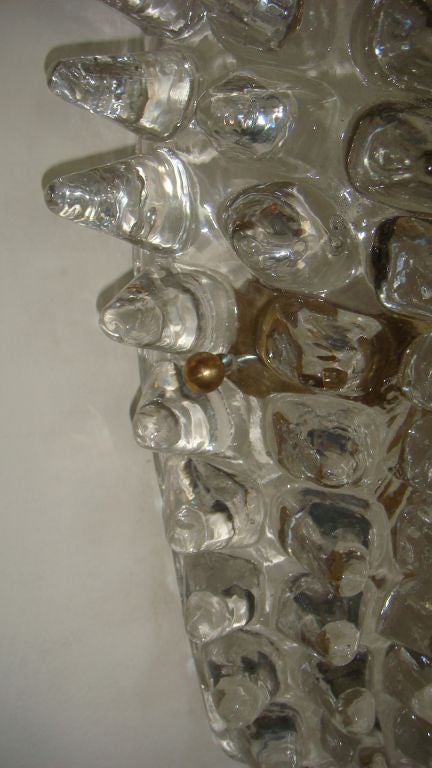 Pair of Glass sconces 5