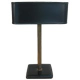 leather desk lamp