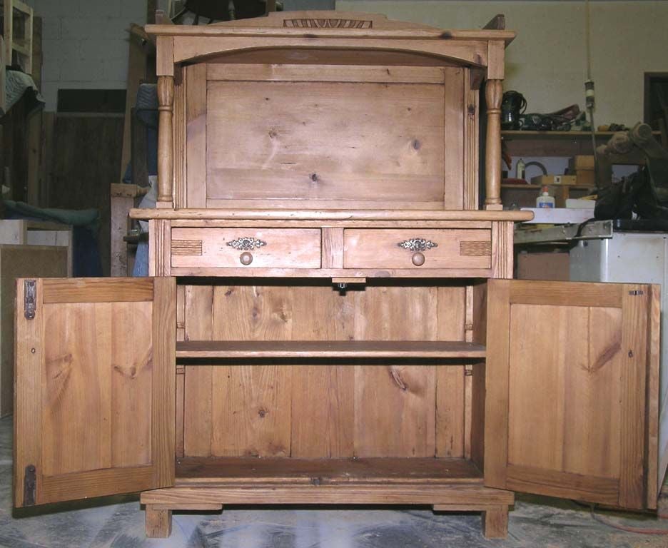 20th Century Art Nouveau Sideboard or Buffet For Sale
