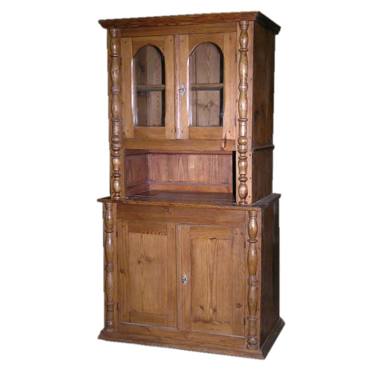 Tall narrow hutch cabinet best sale