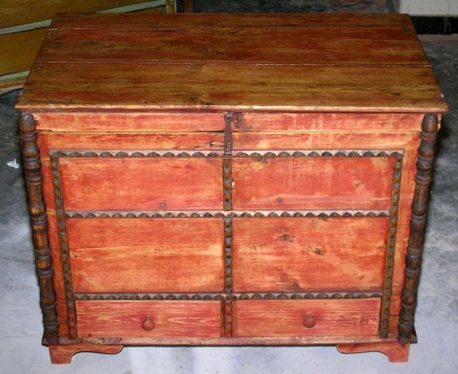 blanket box with drawers