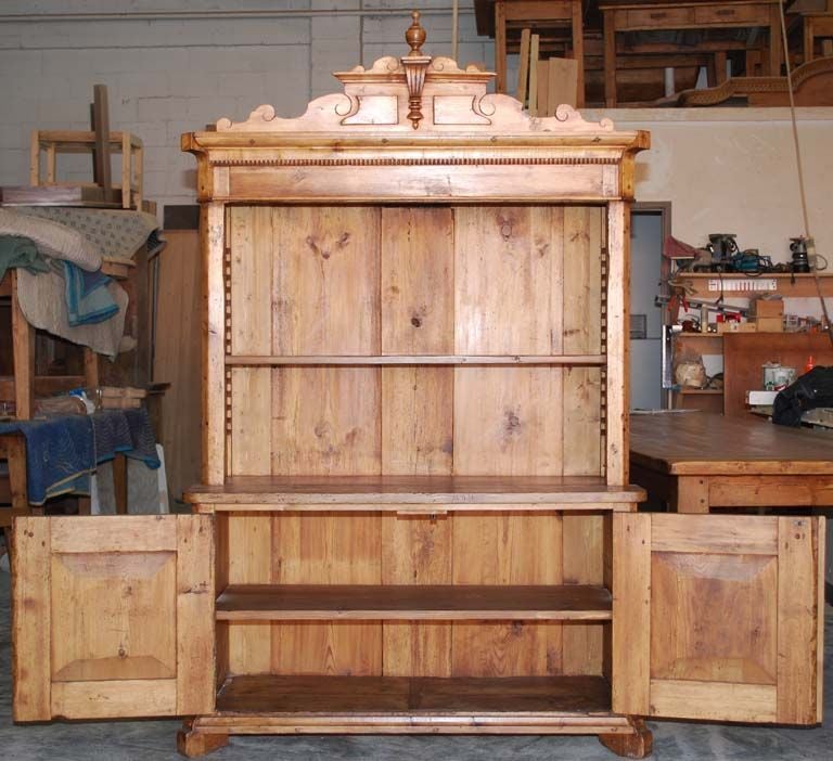 antique stepback cupboard for sale