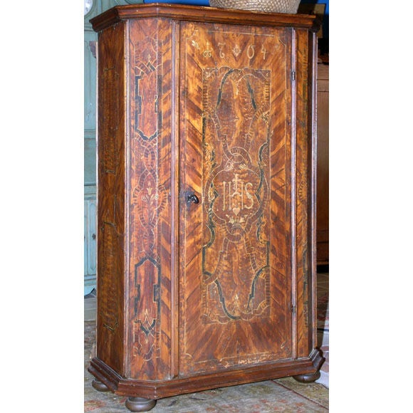 Baroque Cabinet, Bavaria 1704