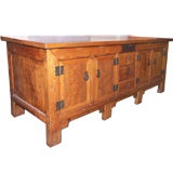 Antique Elmwood Sideboard